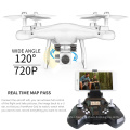 DWI Dowellin Altitude Hold RC Drone 120 Wide Angle 2MP Camera Helicopter Wifi FPV Quadcopter Remote Control 2.4GHz Professional
